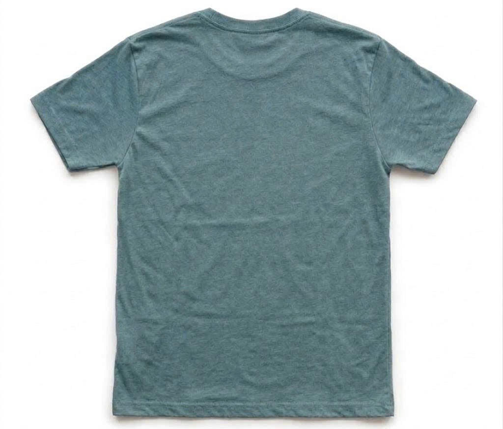Camp More, Worry Less" Retro T-Shirt – Minimalist Mountain and Camping Graphic Tee