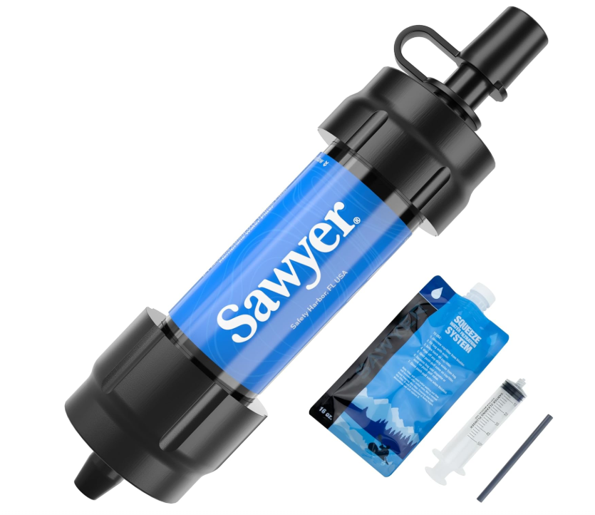 "Sawyer Products Mini Water Filtration System – The Ultimate Pocket-Sized Personal Water Purifier"