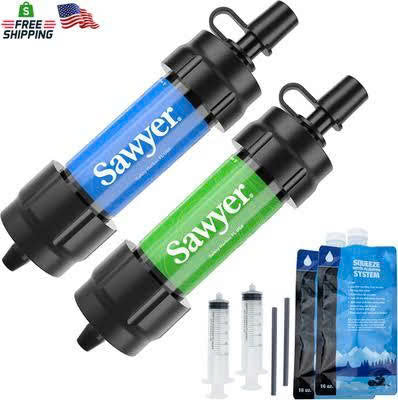 "Sawyer Products Mini Water Filtration System – The Ultimate Pocket-Sized Personal Water Purifier"